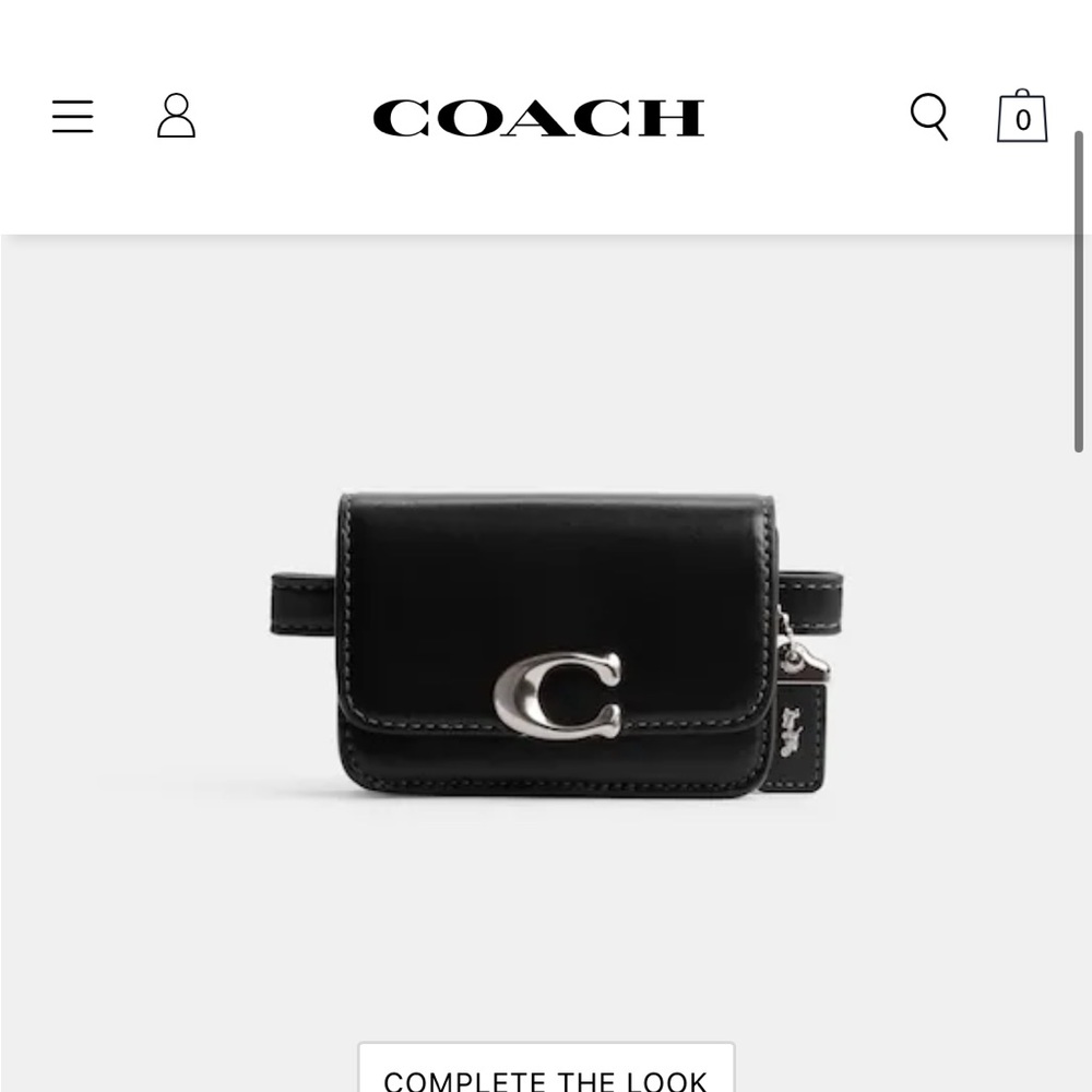 Coach Bandit Card Case Belt Bag